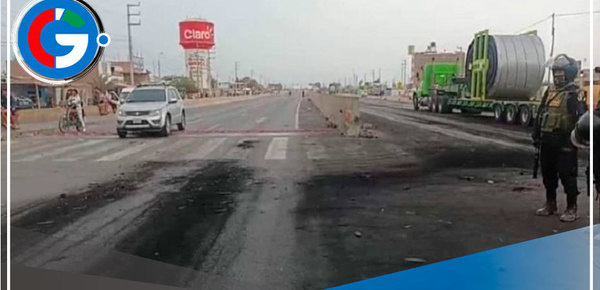 Ambulancia fue atacada y asaltada por manifestantes en Barrio Chino 