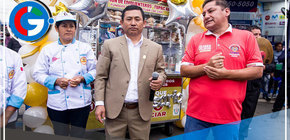 Alcalde de Comas Celebra 24 Aniversario de la Asoc. de Emolienteros Túpac Amaru