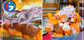 Disfruta al paso: chicharrón en cono por solo S/10 en el centro de Lima