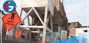 Tanque de agua en San Cosme será demolido ante peligro de colapso