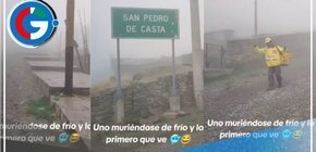 Heladero deja en 'shock' a usuarios al aparecer en cerro con neblina 