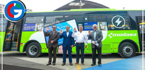 Primer bus eléctrico del Perú marca el inicio del cambio de matriz energética en sector