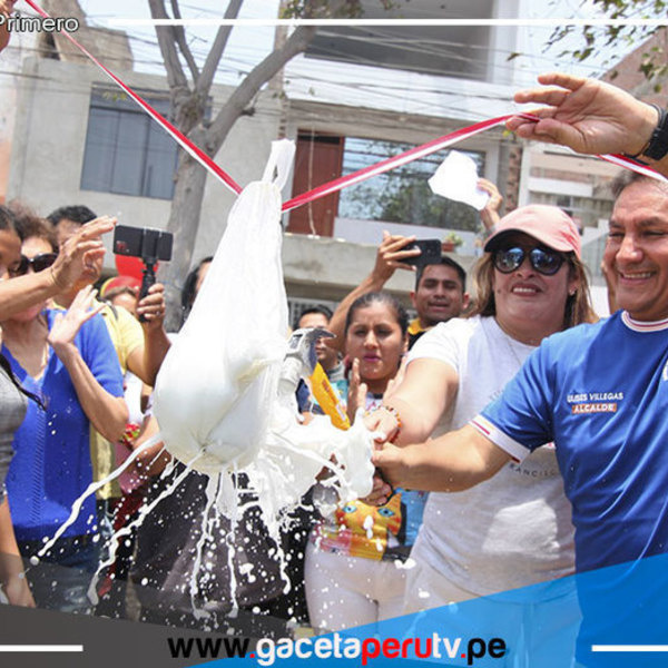  Alcalde de Comas Entrega Nuevas Obras, Beneficiando a Más de 4 Mil Vecinos