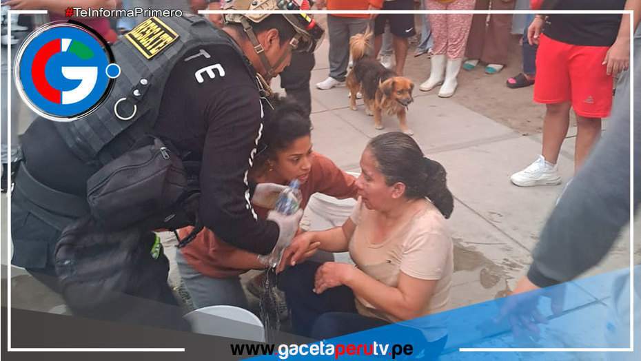 Rápida respuesta de paramédicos y bomberos en incendio por accidente con balón de helio