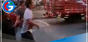 Violento Ataque de Delincuentes a Fiscalizadores en Comas