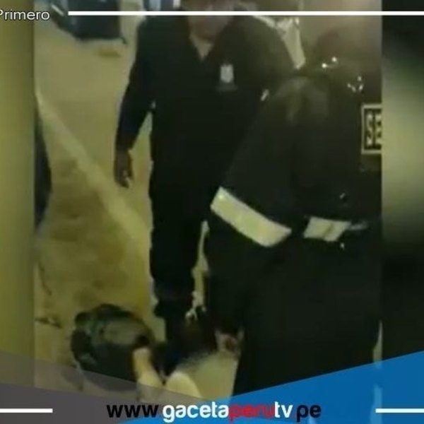 Villa El Salvador: Serenos atraparon a ladrón tras persecución