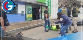 Extorsionadores dejan granada en un local de apuestas y son capturados minutos después 