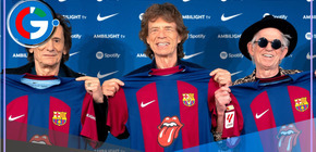 Camiseta de la temporada: Colaboración entre el Barcelona y los Rolling Stones arrasa en las tiendas