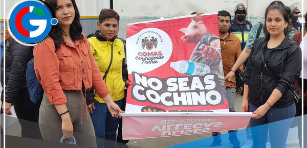 Alcalde de Comas Lanza Campaña "NO SEAS COCHINO" para Combatir Basureros en la Vía Pública