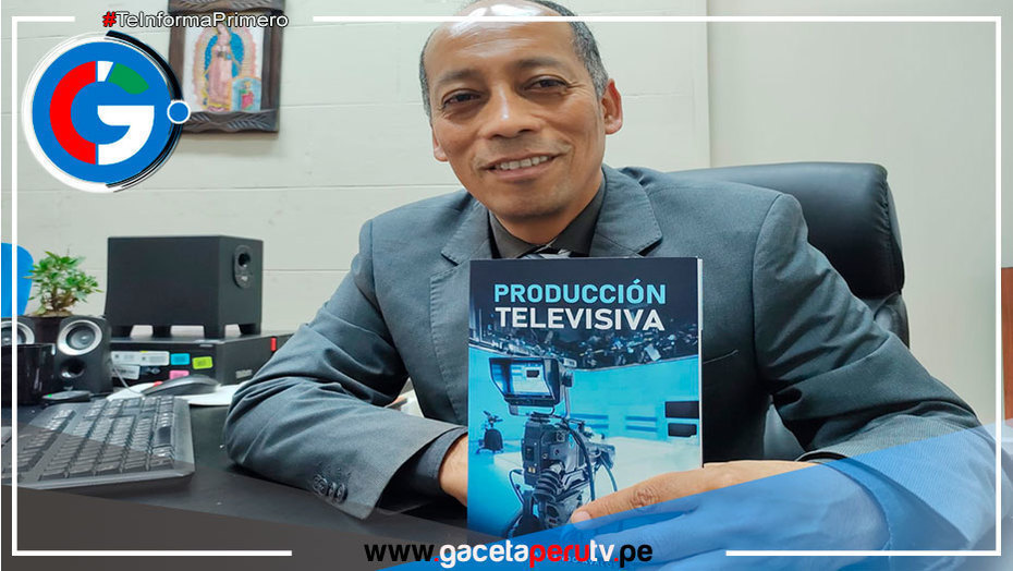 Periodista Armando Avalos publica libro sobre “Producción televisiva”