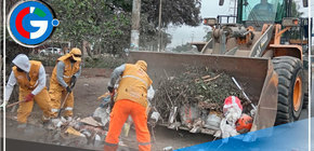  Retiran más de 600 Toneladas de Desmonte de la Av. Trapiche