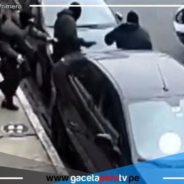 SMP: Sucursal del BBVA es blanco de un asalto