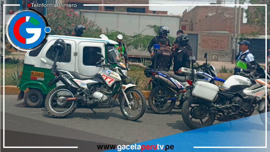 PNP y Serenos de Comas intervienen a conductor con licencia vencida en operativo conjunto