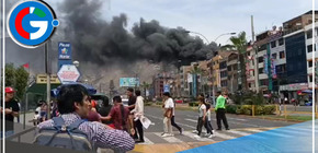 Incendio de grandes proporciones cerca de Plaza Norte