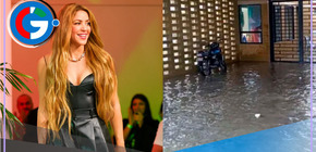 Colegio que inauguró Shakira en Barranquilla quedó inundado