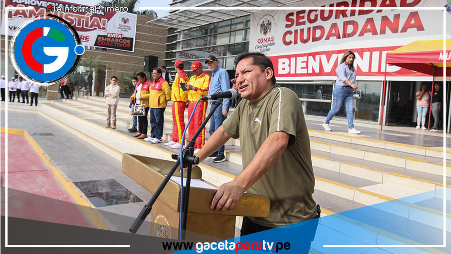 El distrito de Comas relanzan campaña contra el arrojo de basura en vía pública