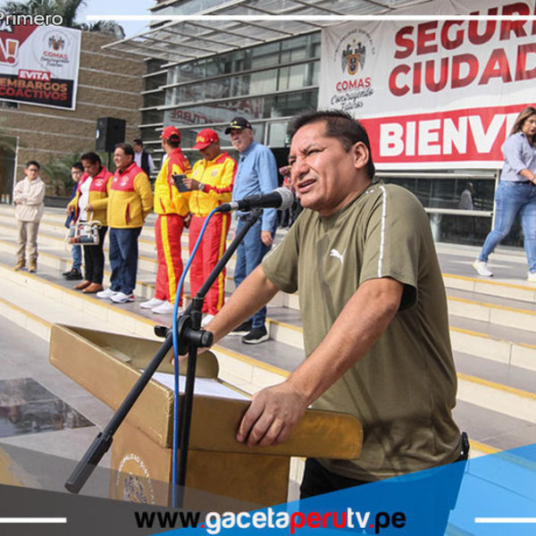 El distrito de Comas relanzan campaña contra el arrojo de basura en vía pública