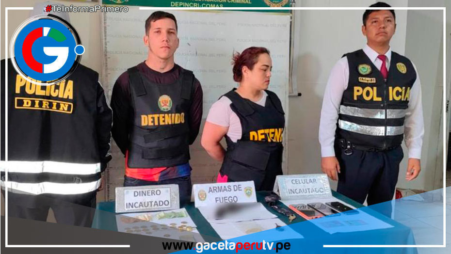 Capturados en Comas: Desarticulan Banda Criminal 'Los Gallegos de Puno' Dedicada a la Extorsión.