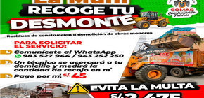 Comas en Acción: Advierten Sanciones Económicas por Arrojo de Desmonte.