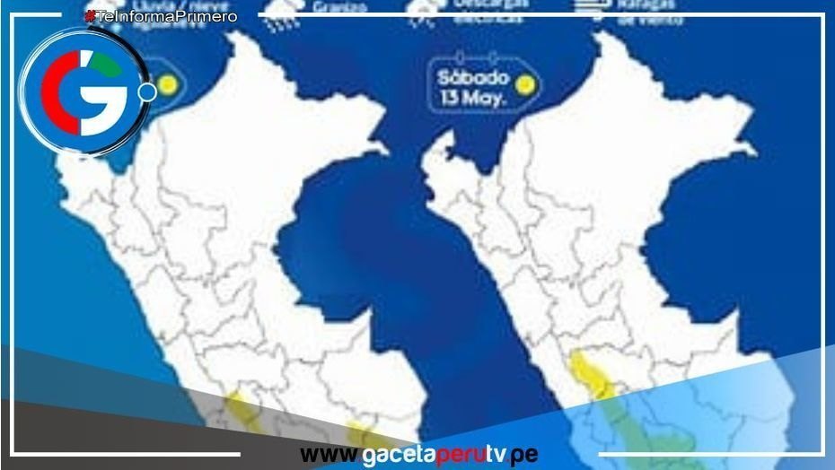 Lluvias podrían desencadenar crecida de quebradas en varias regiones