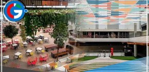 La apariencia actual del Mall Aventura San Juan de Lurigancho se muestra días antes de su apertura