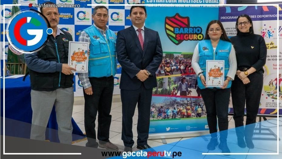 Alcalde Edwards Infante y el Instituto Peruano del Deporte anunciaron el proyecto “Villa Divertida”