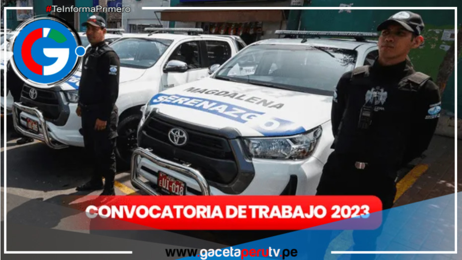 La Municipalidad de Magdalena está ofreciendo oportunidades laborales con salarios a partir de S/1,800