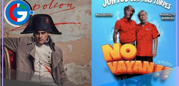 Desde Napoleón hasta comedia nacional: Nuevos estrenos llegan a las pantallas grandes