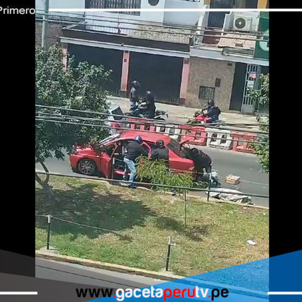 Asalto a cambista en el Rímac desata persecución policial y deja dos heridos