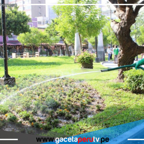 ANA otorga a la municipalidad de Miraflores licencia de uso de agua superficial para riego de áreas verdes