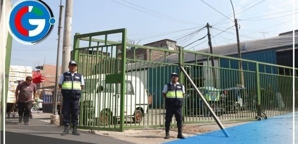 Municipalidad de La Victoria recuperó espacios públicos en exteriores del Mercado de Frutas