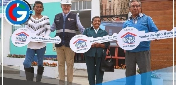 Municipalidad de Surco entrega la primera casa de dos pisos del programa “Techo Propio Surcano”