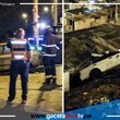 Automóvil cae en una vivienda de un asentamiento humano