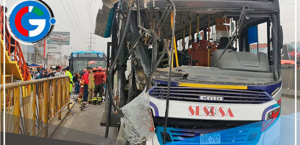 Accidente de tránsito en Panamericana Norte deja 30 heridos, 11 de gravedad