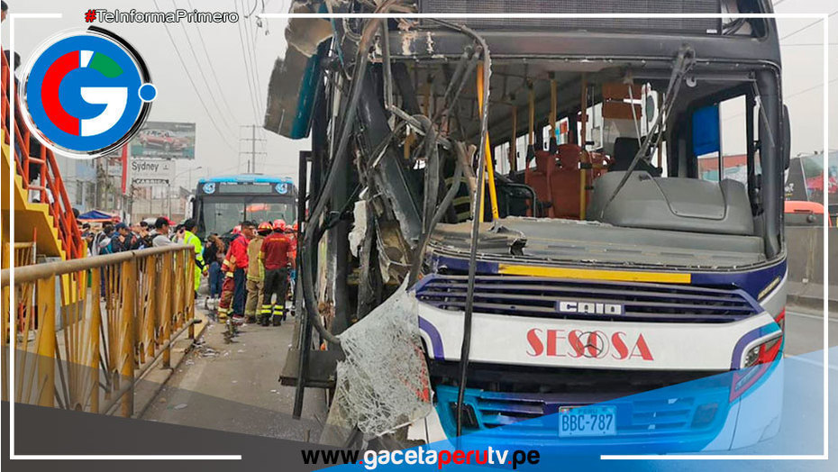 Accidente de tránsito en Panamericana Norte deja 30 heridos, 11 de gravedad