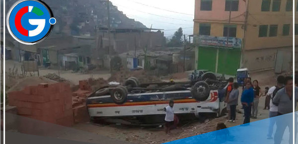 Trágico accidente en Villa María del Triunfo deja 25 heridos por volcadura de cúster durante actividad benéfica navideña