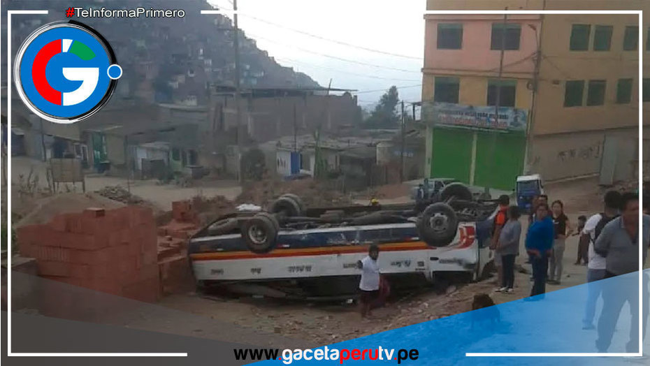 Trágico accidente en Villa María del Triunfo deja 25 heridos por volcadura de cúster durante actividad benéfica navideña