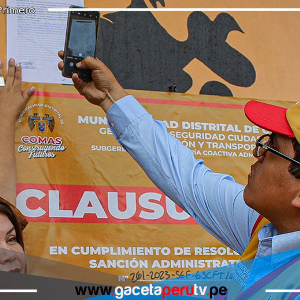 Clausura Definitiva y Acciones de Restricción en Bar 'Las Rocas' en Comas