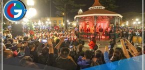 Municipalidad de Surco inicia las festividades de Navidad con encendido de árboles