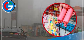 Lima Norte y Este registraron alta contaminación del aire debido al uso de pirotécnicos en Navidad