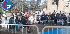 Caos en el Campo de Marte: largas colas para pruebas de covid-19 y escasez de personal para agilizar la atención