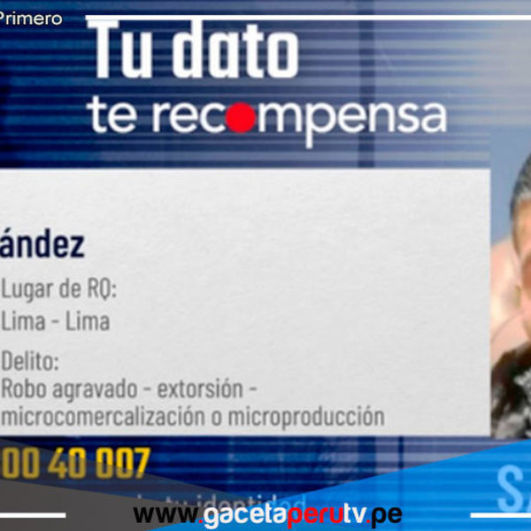 Lima: Ofrecen S/ 100,000 de recompensa por secuestrador Erick Moreno