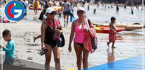 Informan qué temperaturas habrá en las playas hasta el martes 2 de enero 