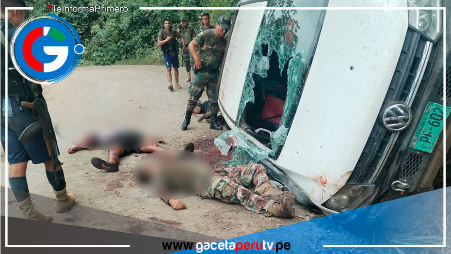 Condenan ataque a policías en el Vraem y expresan condolencias a deudos