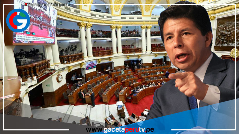 Aprueban denunciar constitucionalmente a Pedro Castillo por organización criminal
