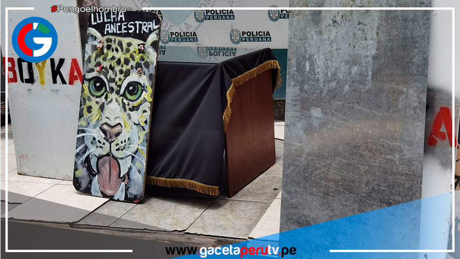 Incautan escudos artesanales que serían usados para actos de violencia en Lima
