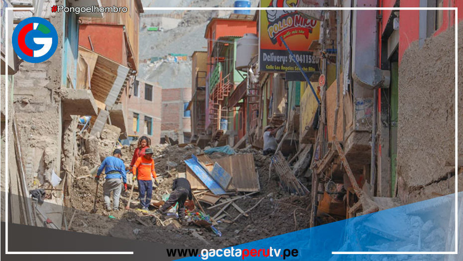 Cientos de centros poblados están en riesgo por las lluvias y huaicos