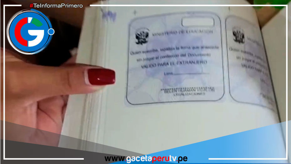 PNP desarticuló banda dedicada a la falsificación de documentos a gran escala en San Martín de Porres
