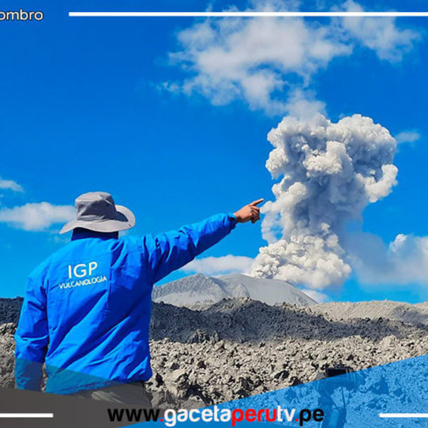 Se determinarán la estructura interna de los volcanes Sabancaya, Misti y Ubinas