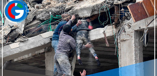 Sube la cifra a cerca de 2 300 los muertos por el terremoto cerca de la frontera entre Turquía y Siria